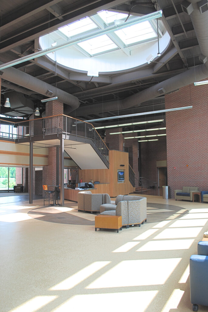 Student Commons Links Buildings and Collaboration Spaces slide